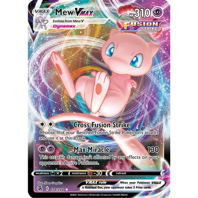 Mew VMAX - SWSH08: Fusion Strike (SWSH08)