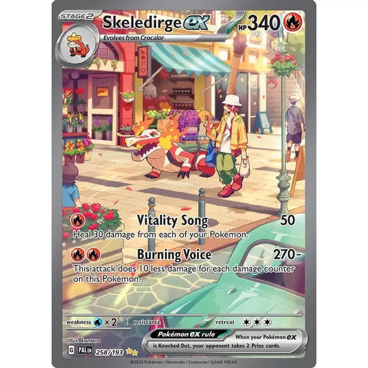 Skeledirge ex - 258/193 - SV02: Paldea Evolved (SV02)