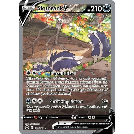 Skuntank V (Alternate Full Art) - SWSH12: Silver Tempest (SWSH12)