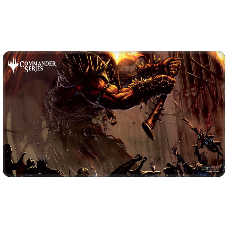 Ultra Pro - hracia podložka s prešívanými okrajmi Allied Color od Commander Series pre Magic: The Gathering - Rakdos
