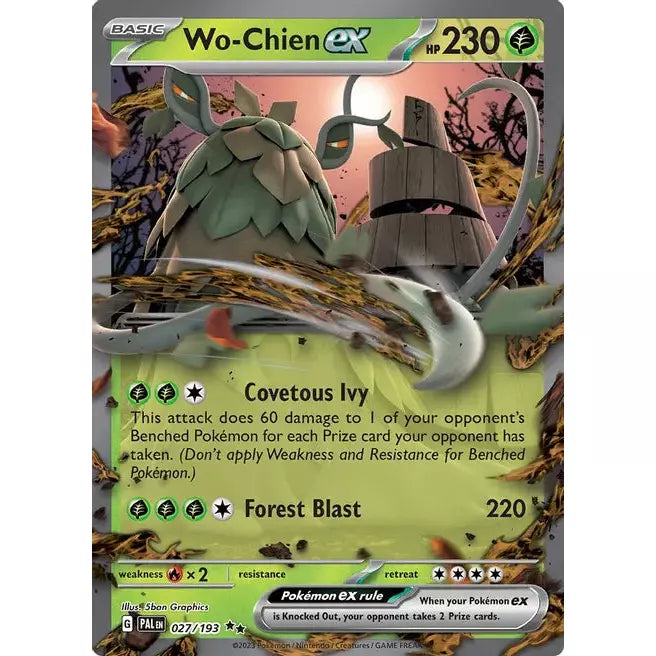 Wo-Chien ex - 027/193 - SV02: Paldea Evolved (SV02)