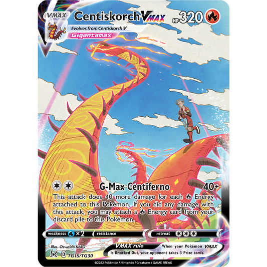 Centiskorch VMAX - SWSH11: Lost Origin Trainer Gallery (SWSH11: TG)