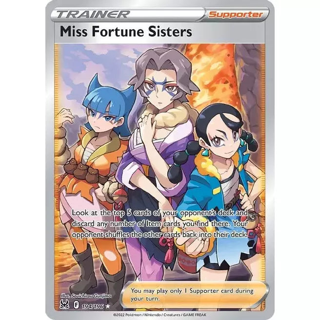 Miss Fortune Sisters (Full Art) - SWSH11: Lost Origin (SWSH11)
